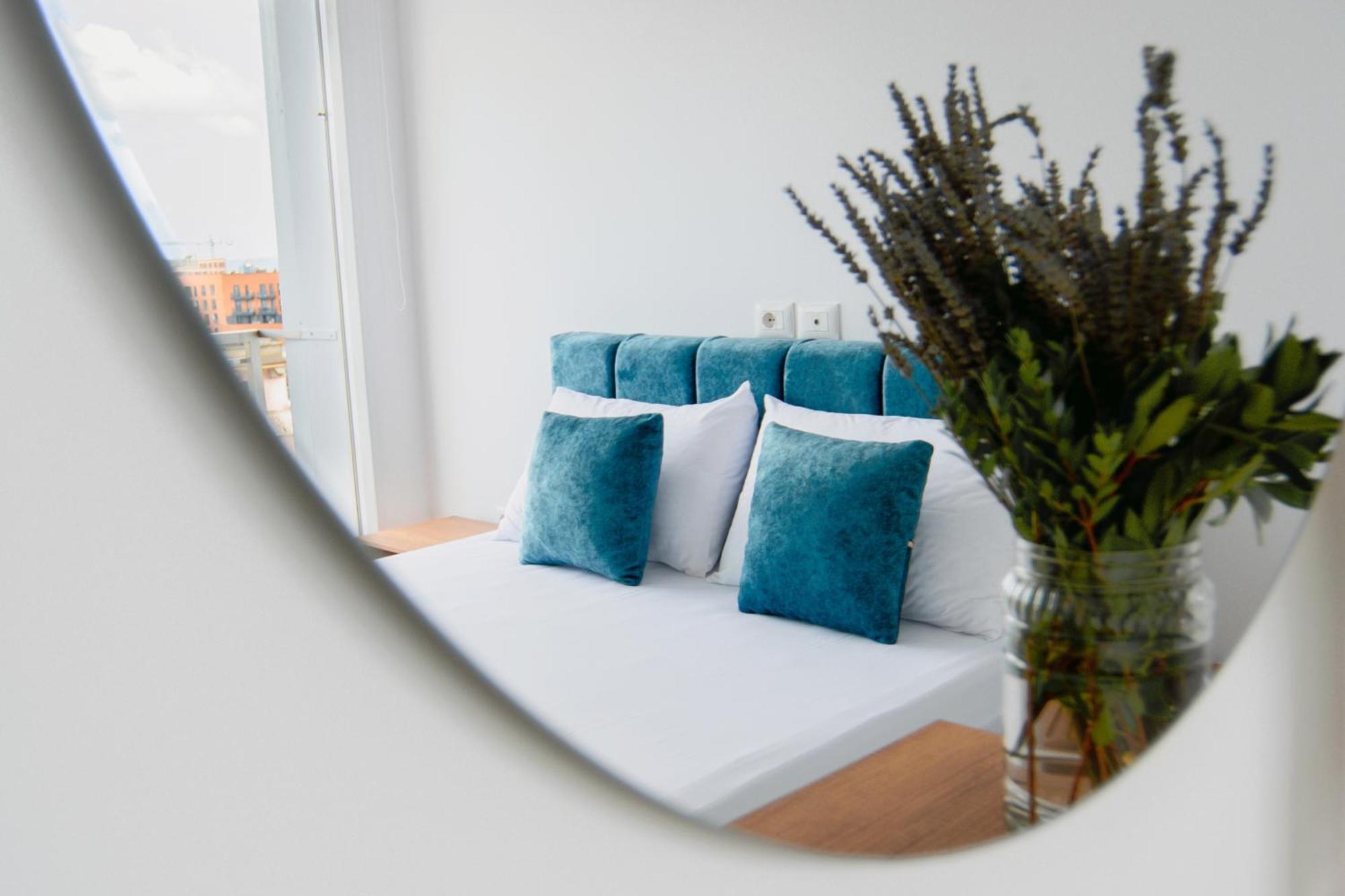 Urban Serenity City Skyline View Apartment 1 Tiran Dış mekan fotoğraf